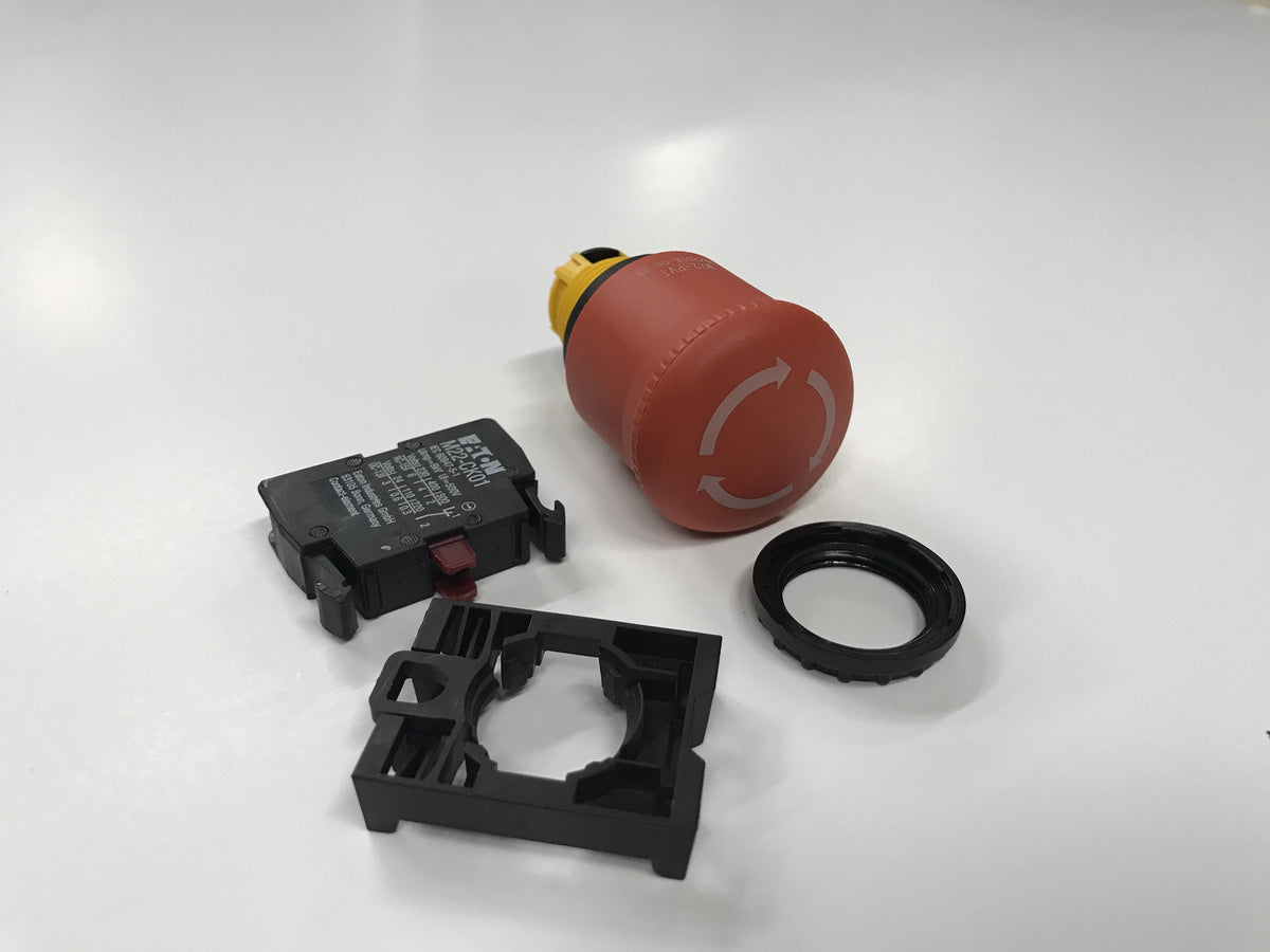 Emergency Stop Button Assembly - P6 P3 Nina SousChef Dolly